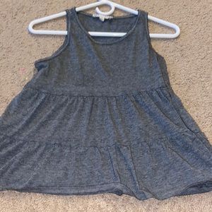 Tiered tank top